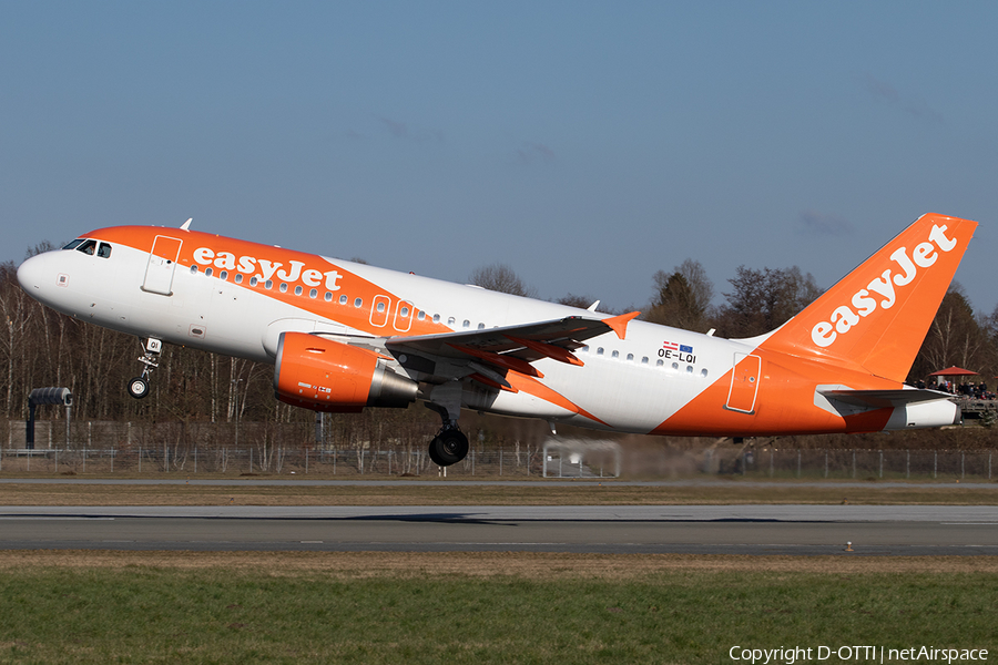 easyJet Europe Airbus A319-111 (OE-LQI) | Photo 499372