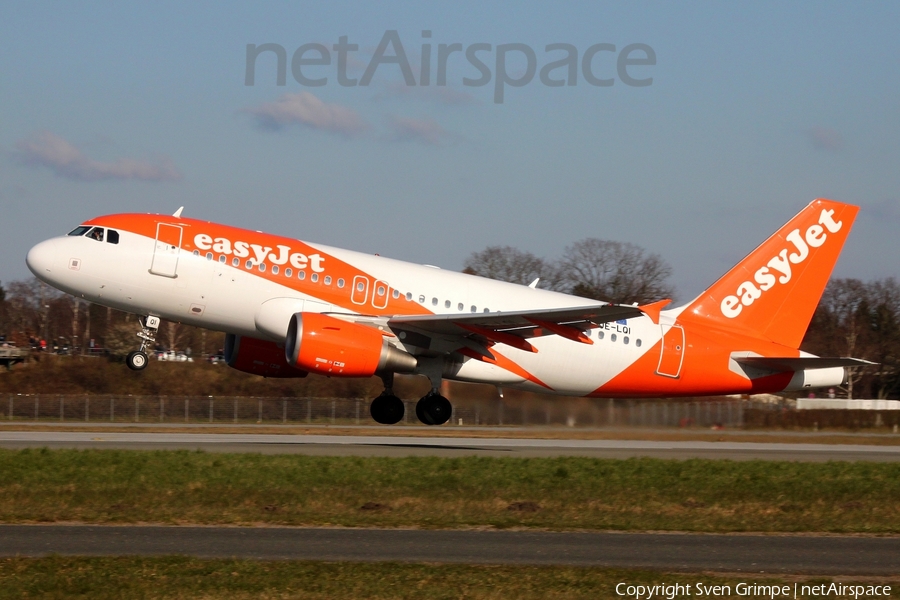 easyJet Europe Airbus A319-111 (OE-LQI) | Photo 500715