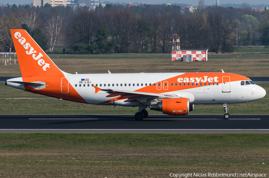 easyJet Europe Airbus A319-111 (OE-LQJ) | Photo 313572