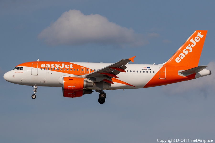 easyJet Europe Airbus A319-111 (OE-LQK) | Photo 241724
