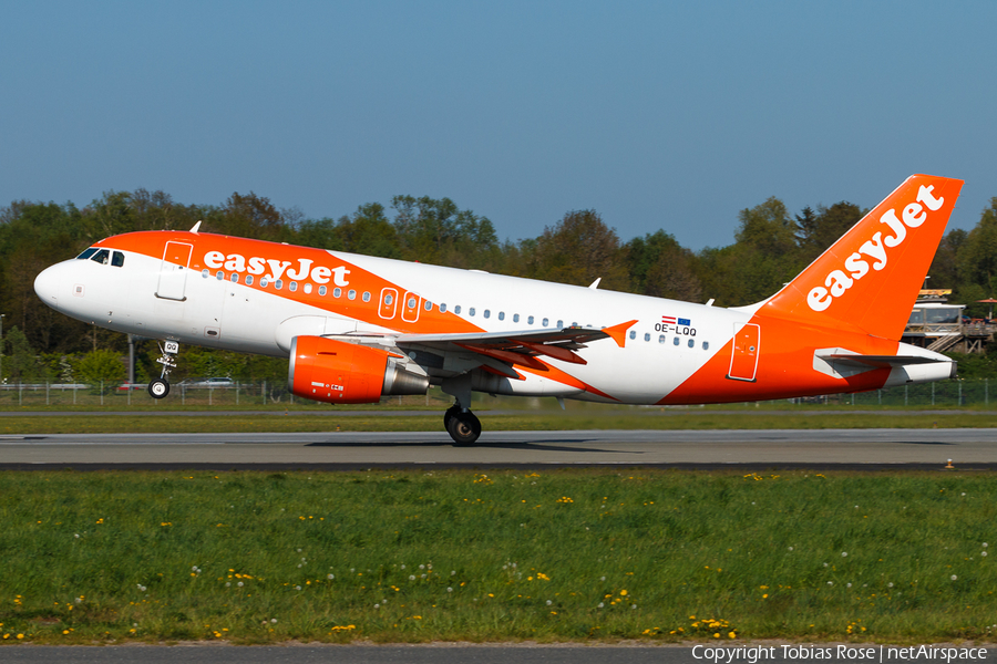 easyJet Europe Airbus A319-111 (OE-LQQ) | Photo 320012