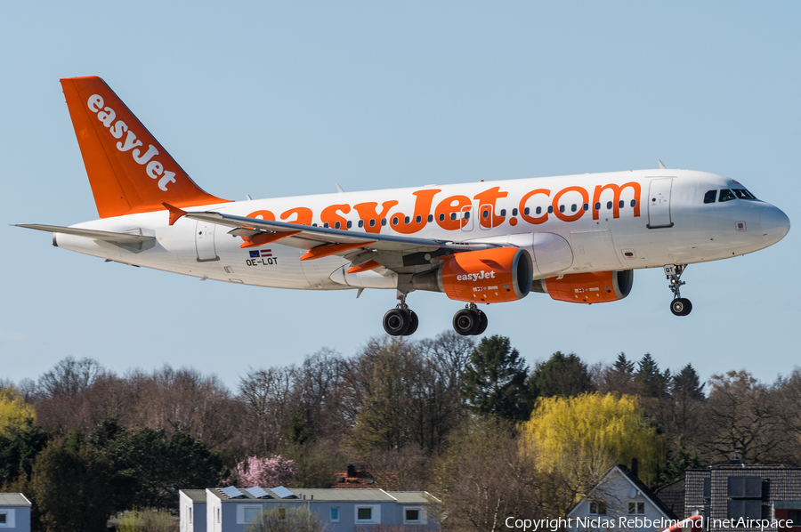 easyJet Europe Airbus A319-111 (OE-LQT) | Photo 308258