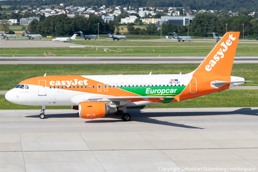 easyJet Europe Airbus A319-111 (OE-LQY) | Photo 355568