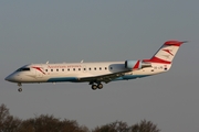 Austrian Arrows (Tyrolean) Bombardier CRJ-100LR (OE-LRE) at  Luxembourg - Findel, Luxembourg