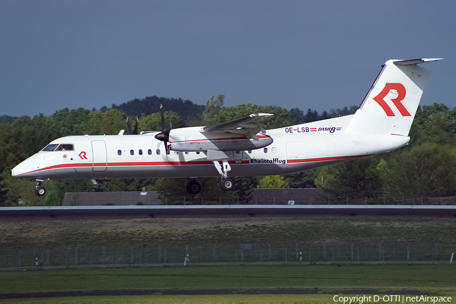 Rheintalflug de Havilland Canada DHC-8-314Q (OE-LSB) | Photo 436174