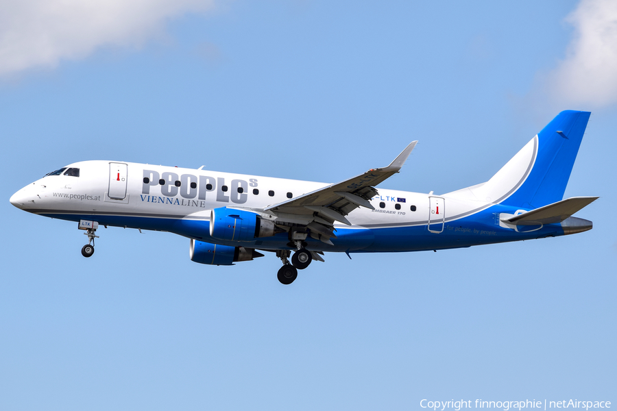 People's Viennaline Embraer ERJ-170LR (ERJ-170-100LR) (OE-LTK) | Photo 422431