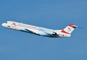 Austrian Airlines Fokker 100 (OE-LVA) at  Geneva - International, Switzerland