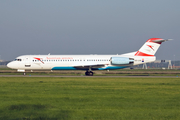 Austrian Arrows (Tyrolean) Fokker 100 (OE-LVA) at  Amsterdam - Schiphol, Netherlands