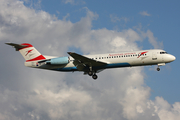 Austrian Arrows (Tyrolean) Fokker 100 (OE-LVA) at  Hamburg - Fuhlsbuettel (Helmut Schmidt), Germany