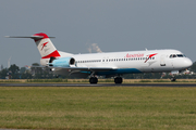 Austrian Airlines Fokker 100 (OE-LVB) at  Amsterdam - Schiphol, Netherlands