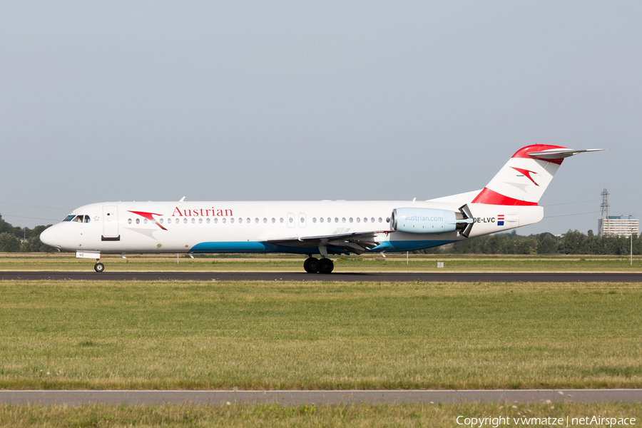 Austrian Airlines Fokker 100 (OE-LVC) | Photo 428181