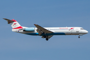 Austrian Airlines Fokker 100 (OE-LVC) at  Frankfurt am Main, Germany