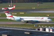 Austrian Airlines (Tyrolean) Fokker 100 (OE-LVD) at  Hamburg - Fuhlsbuettel (Helmut Schmidt), Germany