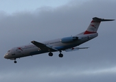 Austrian Arrows (Tyrolean) Fokker 100 (OE-LVD) at  Belfast / Aldergrove - International, United Kingdom