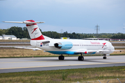 Austrian Airlines (Tyrolean) Fokker 100 (OE-LVE) at  Frankfurt am Main, Germany