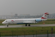 Austrian Arrows (Tyrolean) Fokker 100 (OE-LVE) at  Frankfurt am Main, Germany