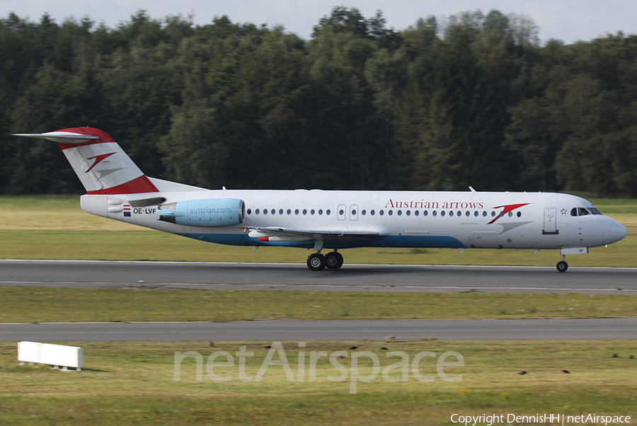 Austrian Arrows (Tyrolean) Fokker 100 (OE-LVF) | Photo 400977