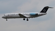 Austrian Airlines Fokker 100 (OE-LVG) at  Frankfurt am Main, Germany