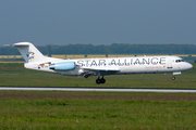 Austrian Arrows Fokker 100 (OE-LVG) at  Vienna - Schwechat, Austria