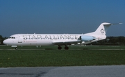 Austrian Arrows (Tyrolean) Fokker 100 (OE-LVG) at  Hamburg - Fuhlsbuettel (Helmut Schmidt), Germany