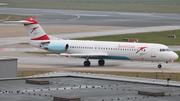 Austrian Airlines Fokker 100 (OE-LVH) at  Hamburg - Fuhlsbuettel (Helmut Schmidt), Germany