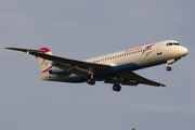 Austrian Airlines Fokker 100 (OE-LVH) at  Frankfurt am Main, Germany