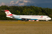 Austrian Arrows (Tyrolean) Fokker 100 (OE-LVH) at  Geneva - International, Switzerland
