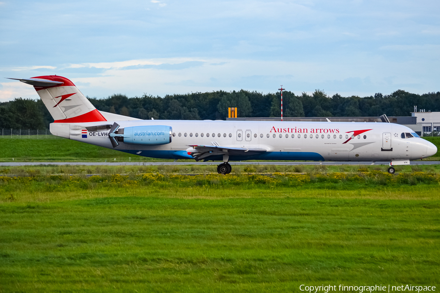 Austrian Arrows (Tyrolean) Fokker 100 (OE-LVH) | Photo 448015