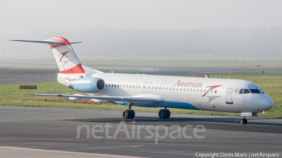 Austrian Airlines Fokker 100 (OE-LVI) | Photo 130117