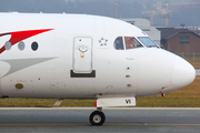 Austrian Airlines Fokker 100 (OE-LVI) at  Salzburg - W. A. Mozart, Austria