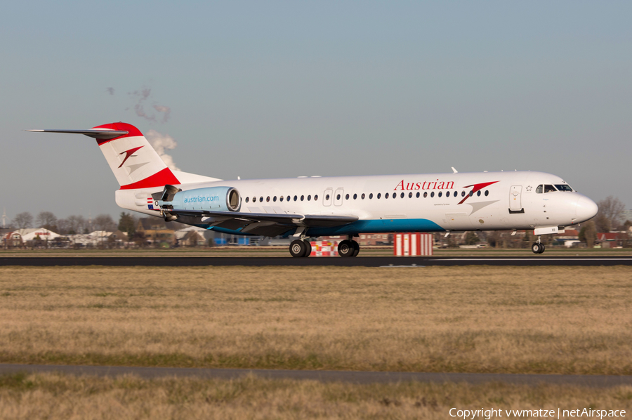 Austrian Airlines (Tyrolean) Fokker 100 (OE-LVI) | Photo 291702