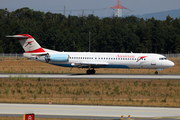 Austrian Airlines (Tyrolean) Fokker 100 (OE-LVI) at  Frankfurt am Main, Germany