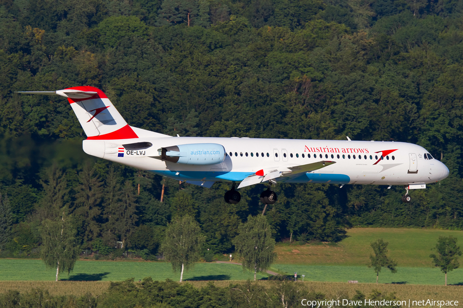 Austrian Arrows (Tyrolean) Fokker 100 (OE-LVJ) | Photo 9904