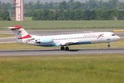 Austrian Airlines Fokker 100 (OE-LVK) at  Vienna - Schwechat, Austria