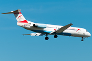 Austrian Airlines Fokker 100 (OE-LVL) at  Frankfurt am Main, Germany