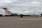 Austrian Airlines Fokker 100 (OE-LVM) at  Cologne/Bonn, Germany