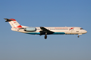 Austrian Arrows (Tyrolean) Fokker 100 (OE-LVM) at  Amsterdam - Schiphol, Netherlands