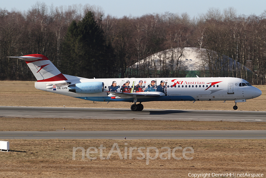 Austrian Arrows (Tyrolean) Fokker 100 (OE-LVM) | Photo 409735