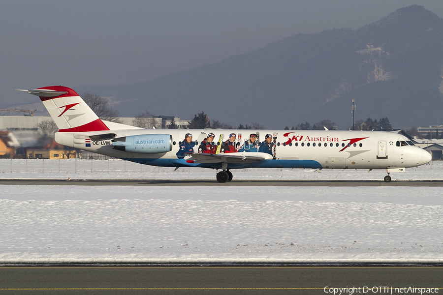 Austrian Arrows (Tyrolean) Fokker 100 (OE-LVM) | Photo 332758