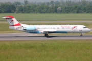 Austrian Airlines Fokker 100 (OE-LVN) at  Vienna - Schwechat, Austria