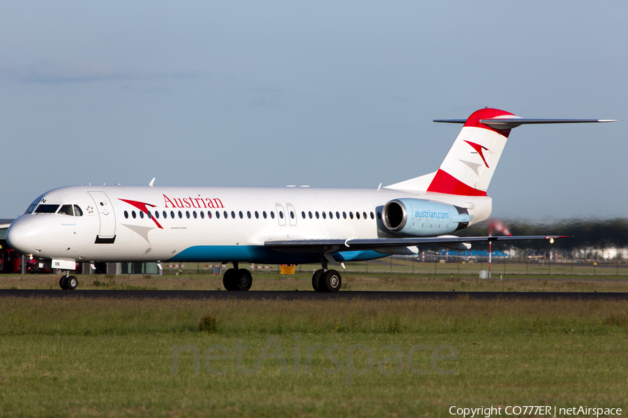 Austrian Airlines (Tyrolean) Fokker 100 (OE-LVN) | Photo 51541