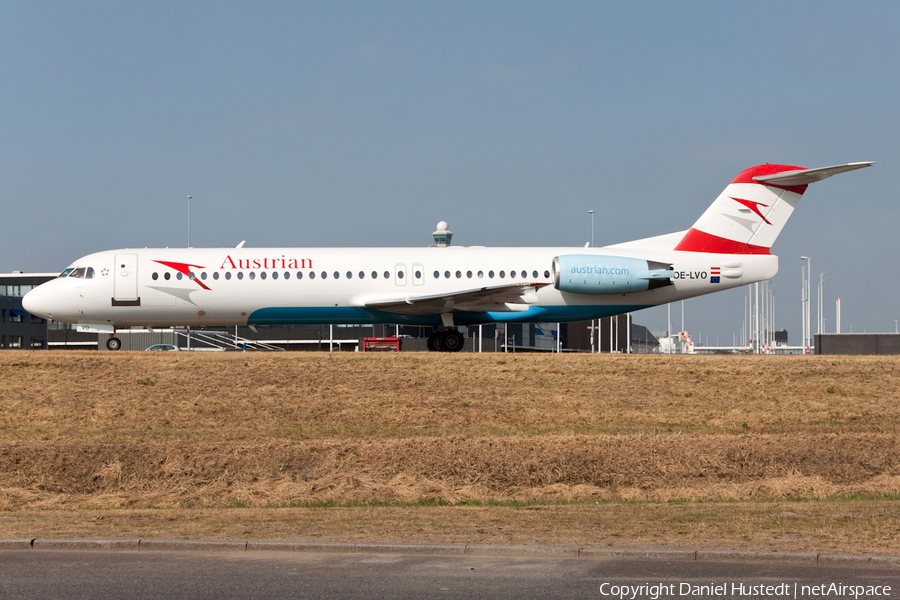 Austrian Airlines Fokker 100 (OE-LVO) | Photo 614218