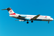 Austrian Airlines Fokker 100 (OE-LVO) at  Frankfurt am Main, Germany