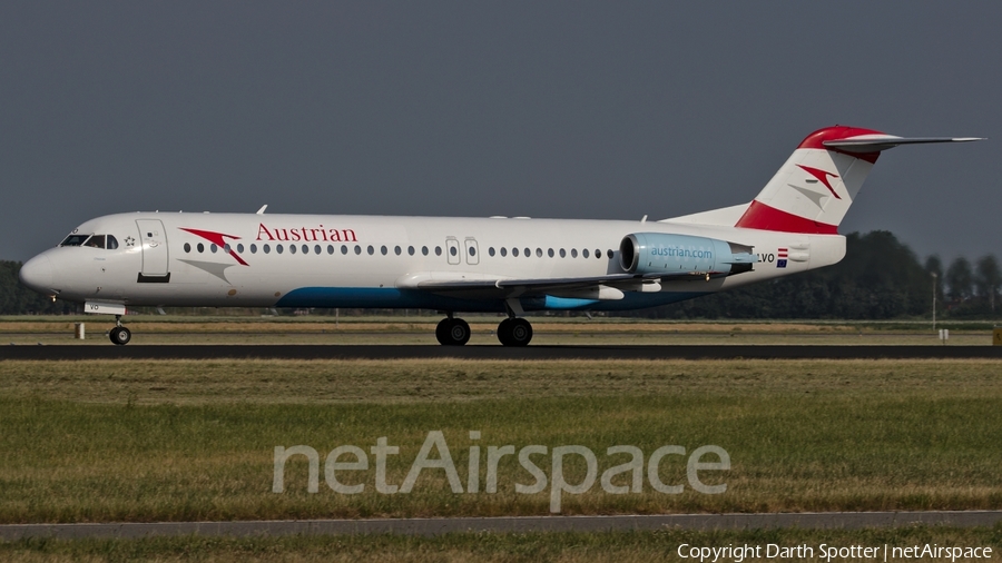 Austrian Airlines Fokker 100 (OE-LVO) | Photo 230541