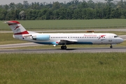 Austrian Airlines Fokker 100 (OE-LVO) at  Vienna - Schwechat, Austria