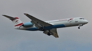 Austrian Airlines (Tyrolean) Fokker 100 (OE-LVO) at  Brussels - International, Belgium