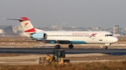 Austrian Airlines (Tyrolean) Fokker 100 (OE-LVO) at  Frankfurt am Main, Germany