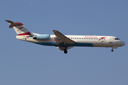 Austrian Airlines (Tyrolean) Fokker 100 (OE-LVO) at  Frankfurt am Main, Germany