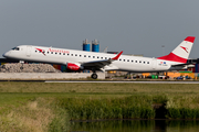 Austrian Airlines Embraer ERJ-195LR (ERJ-190-200LR) (OE-LWA) at  Amsterdam - Schiphol, Netherlands