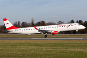 Austrian Airlines Embraer ERJ-195LR (ERJ-190-200LR) (OE-LWA) at  Hamburg - Fuhlsbuettel (Helmut Schmidt), Germany